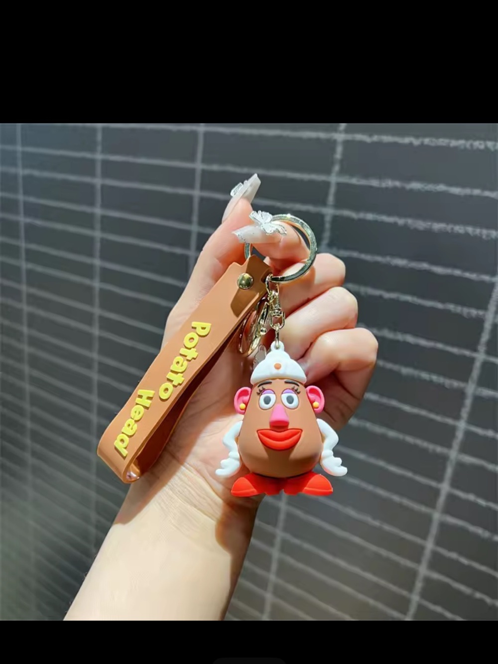 🌟Pick Any 3/$14 Sale Mrs Potato Head Keychain